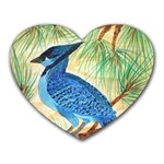 Blue Jay Mousepad (Heart)
