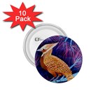 Blue Jay inverted 1.75  Button (10 pack) 