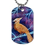 Blue Jay inverted Dog Tag (One Side)