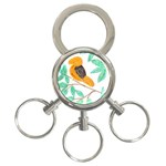 Cock `O the Rock 3-Ring Key Chain
