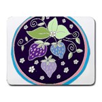 Strawberries on Lilac Small Mousepad