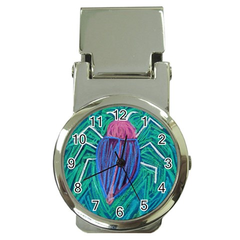 Big Green Bug  Money Clip Watch from UrbanLoad.com Front