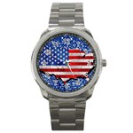 Usa-map-and-flag-on-cement-wall-texture-background-design-1591646654pet Sport Metal Watch