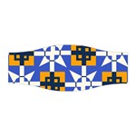 Shapes on a blue background                                                           Stretchable Headband