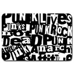 Punk Lives Large Doormat 