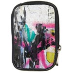 Graffiti Grunge Compact Camera Leather Case