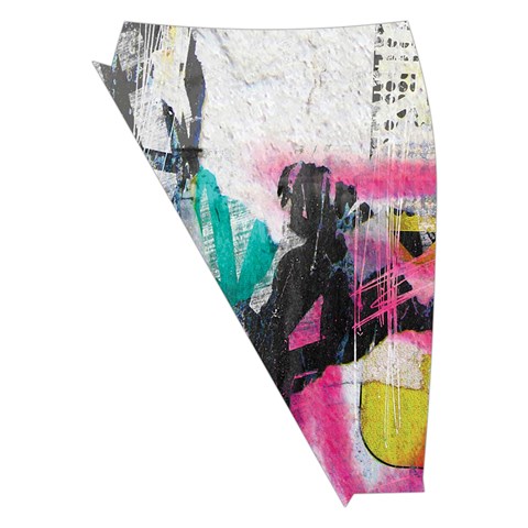 Graffiti Grunge Midi Wrap Pencil Skirt from UrbanLoad.com Front Left