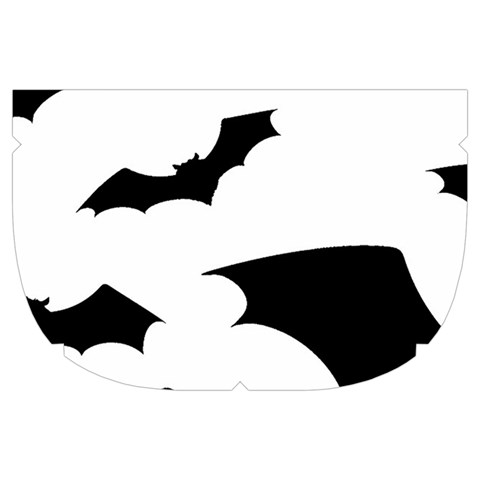 Deathrock Bats Make Up Case (Large) from UrbanLoad.com Side Right