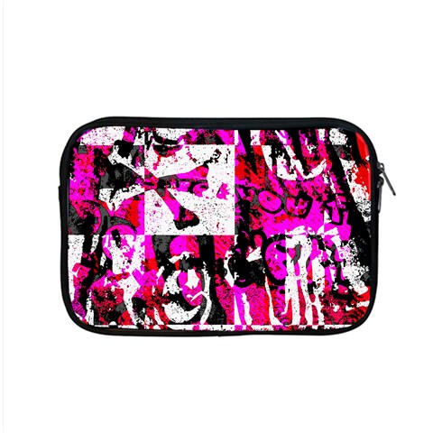 Pink Checker Graffiti  Apple MacBook Pro 15  Zipper Case from UrbanLoad.com Front
