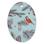 Christmas birds Ornament (Oval)