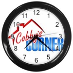 CobbysCorner Logo 10x10 Wall Clock (Black)
