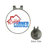 CobbysCorner Logo 10x10 Golf Ball Marker Hat Clip