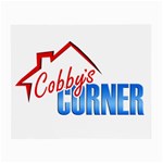 CobbysCorner Logo 10x10 Glasses Cloth (Small)