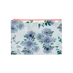 Floral pattern Cosmetic Bag (Medium) from UrbanLoad.com Front