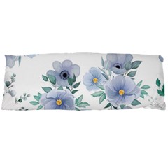 Floral pattern Body Pillow Case Dakimakura (Two Sides) from UrbanLoad.com Back