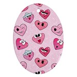 Emoji Heart Ornament (Oval)