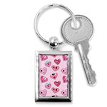 Emoji Heart Key Chain (Rectangle)