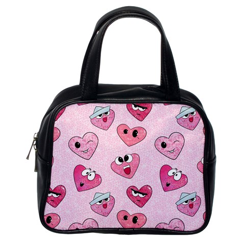 Emoji Heart Classic Handbag (One Side) from UrbanLoad.com Front