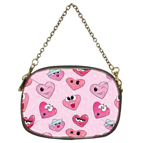 Emoji Heart Chain Purse (Two Sides) from UrbanLoad.com Front