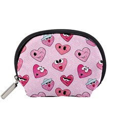 Emoji Heart Accessory Pouch (Small) from UrbanLoad.com Front