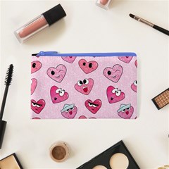 Emoji Heart Cosmetic Bag (XS) from UrbanLoad.com Front