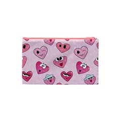 Emoji Heart Cosmetic Bag (XS) from UrbanLoad.com Back