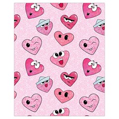 Emoji Heart Drawstring Bag (Small) from UrbanLoad.com Front