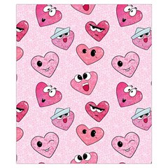 Emoji Heart Drawstring Pouch (XS) from UrbanLoad.com Front