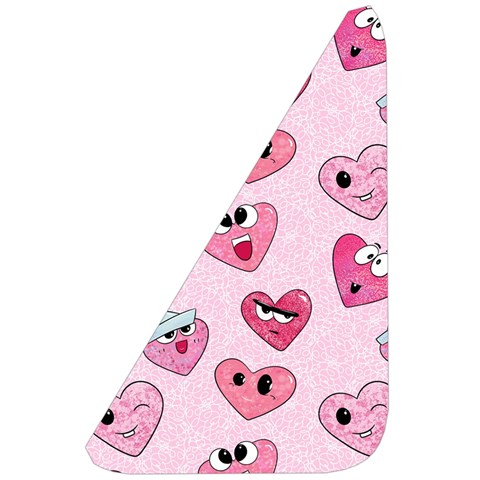 Emoji Heart Belt Pouch Bag (Large) from UrbanLoad.com Front Left