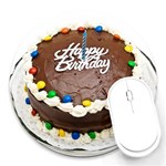 Birthday Cake Round Mousepad