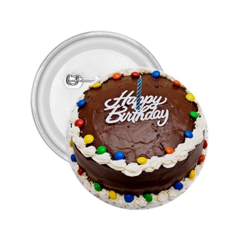 Birthday Cake 2.25  Button from UrbanLoad.com Front