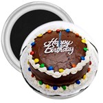Birthday Cake 3  Magnet