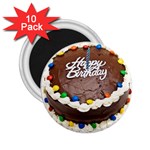 Birthday Cake 2.25  Magnet (10 pack)