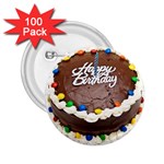 Birthday Cake 2.25  Button (100 pack)
