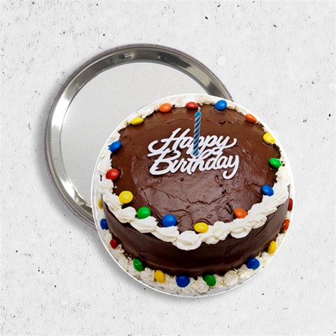 Birthday Cake 2.25  Handbag Mirror from UrbanLoad.com Front