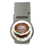 Birthday Cake Money Clip (Round)