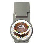 Birthday Cake Money Clip (Round)