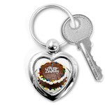 Birthday Cake Key Chain (Heart)