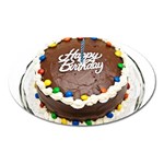 Birthday Cake Magnet (Oval)