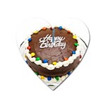 Birthday Cake Magnet (Heart)