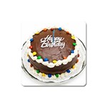 Birthday Cake Magnet (Square)