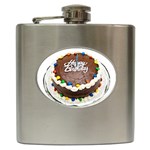 Birthday Cake Hip Flask (6 oz)