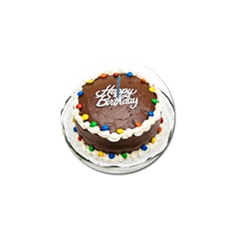 Birthday Cake Golf Ball Marker (4 pack) from UrbanLoad.com Front