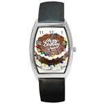 Birthday Cake Barrel Style Metal Watch