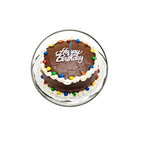 Birthday Cake Hat Clip Ball Marker from UrbanLoad.com Front