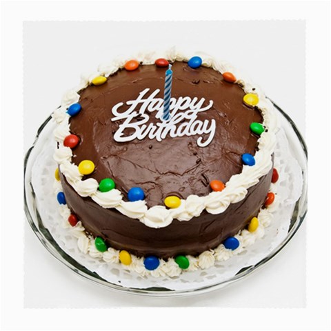 Birthday Cake Glasses Cloth (Medium) from UrbanLoad.com Front