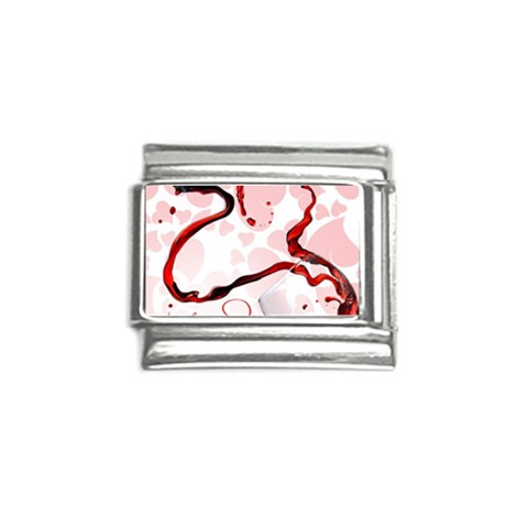 Wine Love Italian Charm (9mm) from UrbanLoad.com Front