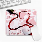 Wine Love Large Mousepad