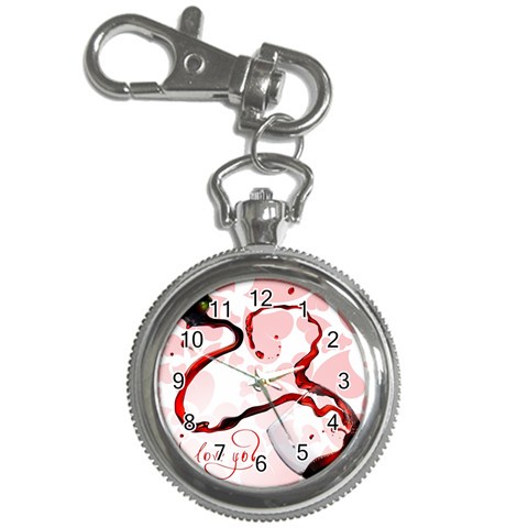 Wine Love Key Chain Watch from UrbanLoad.com Front