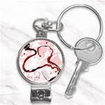 Wine Love Nail Clippers Key Chain